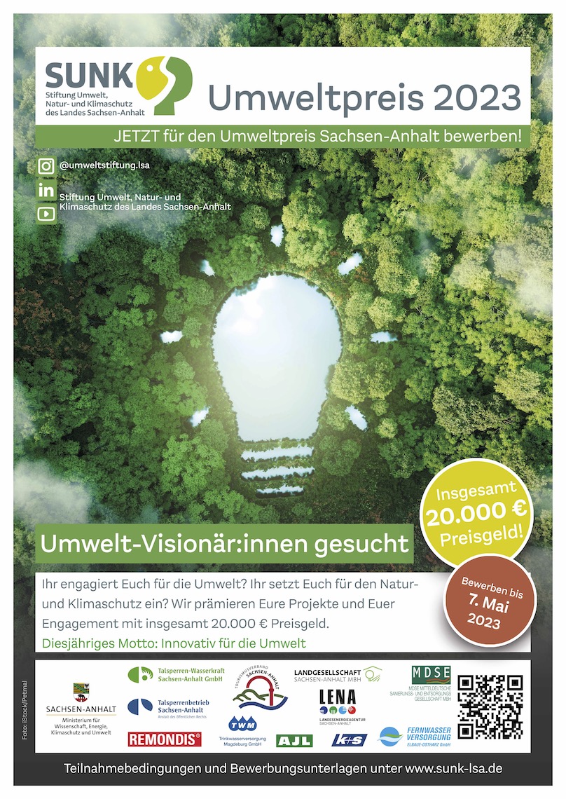 Umweltpreis Sachsen-Anhalt 2023