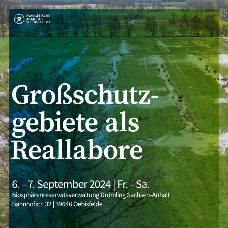 Großschutzgebiete als Reallabore